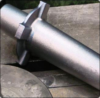 Metal tool forged